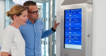 Vereinfachter Abfahrtsmonitor
