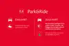 Plakat Park & Ride. Textinsert: Auto Einfahrt: Autokennzeichen wird automatisch erfasst mit Video. Auto Ausfahrt: bei Ausfahrt gültigen Fahrschein-Code scannen. Allfälliges Parkentgelt einfach elektronisch bezahlen. Eine grüne Ampel signalisiert die korrekte Ausfahrt.