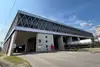 Textinsert: Parkdeck Krems Einfahrtsbereich Ostseite