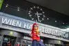 Kasperl am Wien Hauptbahnhof
