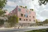 Visualisierung Eingangsbereich Bildungscampus Nordwestbahnhof