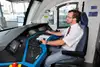 Driver of a locomotive
