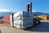 Stacker with goods