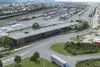 Visualisation of the new access building