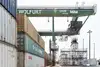 Reefer container am Terminal Wolfurt
