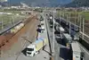 Blick auf den Terminal Wörgl