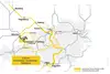 Graphic of the lockdowns on the German railway - effects on freight transport