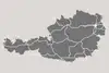 Simplified map of Austria