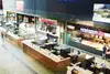 Shops at a railway station