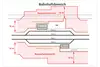 Skizze Bauverbotsbereich im Bahnhof