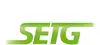 Logo SETG<br/>Textinsert: weißer Hintergrund, grün SETG