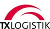 Logo TX Logistik<br/>Textinsert: weißer Hintergrund, rotes Icon, darunter schwarz TXLOGISTIK