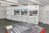 Foto: Attraktivierung Verbindungsbahn Infopunkt<br/>Textinsert: Bild mit Infotafeln