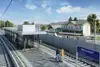 Visualisierung des modernisierten Bahnhof Micheldorf