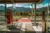 Text insert: Photo Kainisch, view from the signal box onto the platform with ticket machine