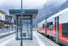Railway station Obertraun Dachsteinhöhlen