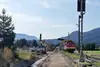 Reconstruction of Kainisch railway station