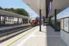 Visualisierung der Nordbahn - Bahnhof Silberwald