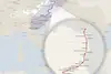 Graph of the northern route.