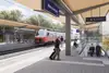Textinsert: Foto Bahnhof Maria Anzbach Bahnsteig