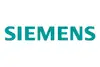 Siemens logo<br/>Text insert: centered turquoise SIEMENS