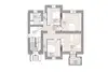 Grundriss der Wohnung Top 3