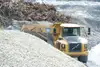 Lkw mit Abraummaterial