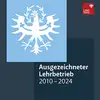 Sticker für ausgezeichneter Lehrbetrieb 2010 - 2024