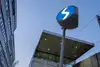 S-Bahn-Zeichen bei Haltestelle