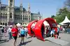 Auf diesem Foto ist die "InfoRail" Ausstellung zu sehen.