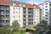 Textinsert: Foto St. Pölten, Bahnhofplatz, Khittelstraße 2-4, 5 + 7, Außenansicht Wohnbau