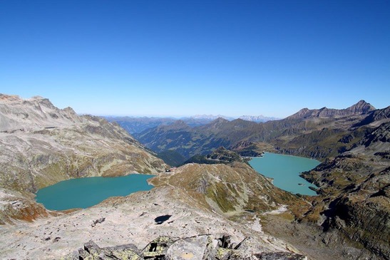 Panorama Weisssee und Tauernmoossee