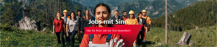 Banner #JobsMitSinn