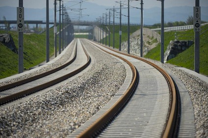 © ÖBB/Hanno Thurnher Gleise mit Oberleitung
