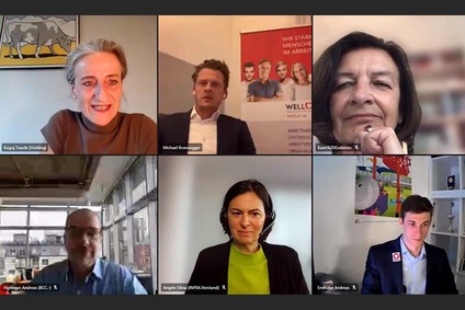 Screenshot Videokonferenz zum Kickoff-Event