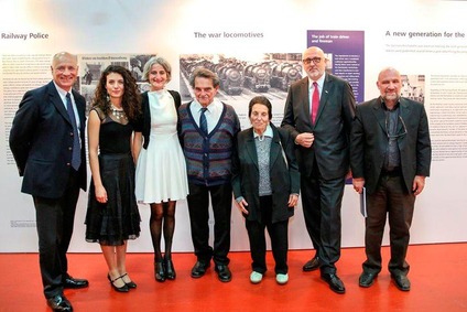 © ÖBB/Uri Ishay vrnl Roni Stauber, Andreas Matthä, Alica Tennenbaum, Zwi Nigal, Traude Kogoj, Jasmin Meiri-Brauer, Martin Weiss