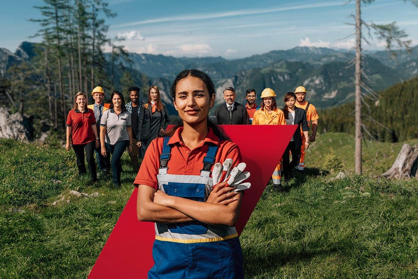 Gruppenfoto mit MitarbeiterInnen