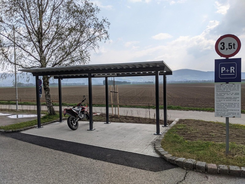 Muckendorf-Wipfing Moped-Stellplätze