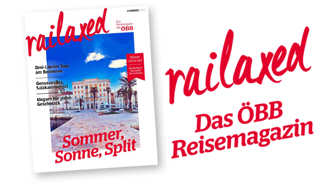 Cover railaxed Magazin Sommerausgabe