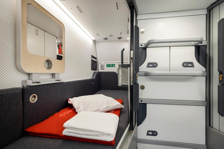 Mini Cabin im neuen Nightjet 