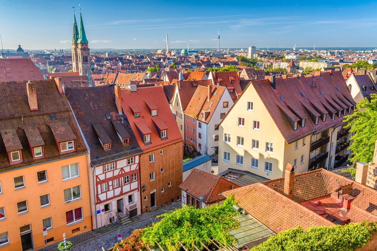Nürnberg: Deutsche Stadt mit mittelalterlichem Charme. 