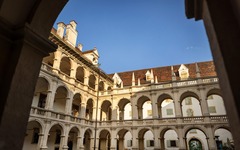 Cortile interno dell'Armeria di Graz