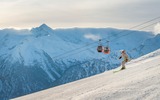 Skifahren am Stubnerkogel im Frühling