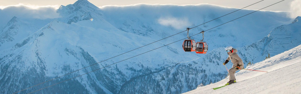 Skifahren am Stubnerkogel im Frühling