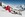 Skifahrerin auf der Piste in Lech
