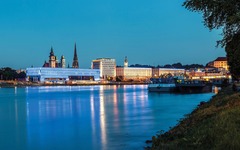 Blick Urfahr Donauufer