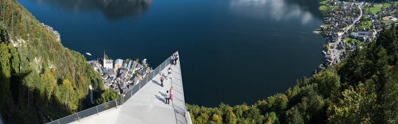 Sicht auf den Hallstätter See