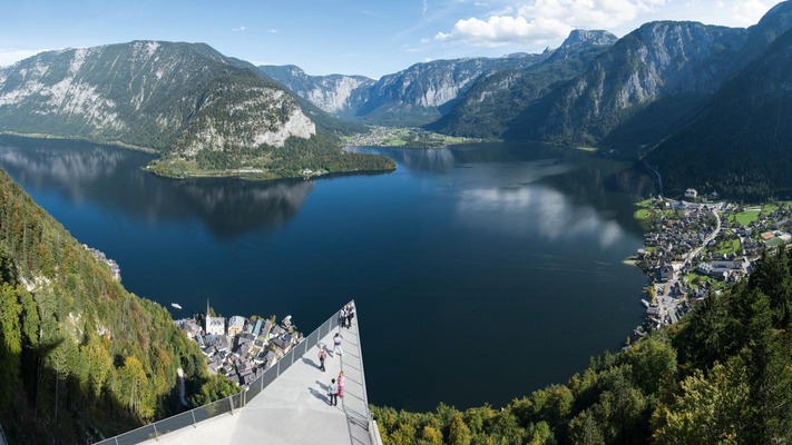 Sicht auf den Hallstätter See