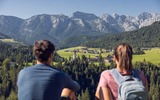 Ausblick auf Steinberg am Rofan