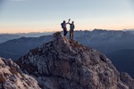 Klettern am Südgrat des Gufferts